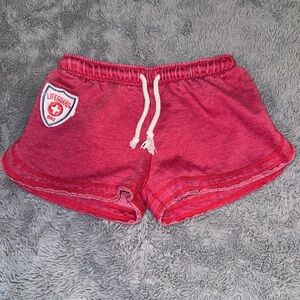 Lifeguard Women's Athletic Red Shorts